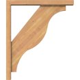 thumbnail image 3 of Ekena Millwork 3 1/2"W x 22"D x 26"H Funston Block Smooth Bracket w/ Offset Brace, Western Red Cedar, 3 of 25
