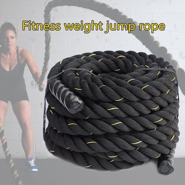 LJNYFDC Fitness Weighted Jump Rope Weighted Jump Rope Non slip Handle Muscle Training Heavy Skipping Fitness Equipment