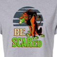 thumbnail image 3 of Disney Villains - Be Scared - Juniors Cropped Cotton Blend T-Shirt, 3 of 5