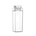 thumbnail image 2 of EUDIDV Portable Plastic Cup Milk Carton Water Bottle Transparent Milk Bottle Portable Plastic Transparent Bottle 2pc Kids Plastic Cup, 2 of 3