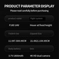 thumbnail image 1 of LS/RC F185 Pro WiFi Altitude Hold Control remoto Quadcopter 4K Cámara RC Drone Sywqhk libre de BPA, 1 of 7
