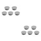 thumbnail image 1 of Inteprter 5 pack/lote cubierta de orificio de ajustable para escritorio de computadora decoración fácil de instalar y práctica gris 60mm gris 60mm 2Conjunto, 1 of 6