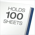 thumbnail image 6 of Oxford, OXF58801, Premium Clear Front Report Covers, 25 / Box, Dark Blue, 6 of 7