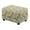 Lemon Vintage Floral Blue, variant on Xixirimido American Flag Stars Pattern Ottoman Cover Rectangle Footrest Ottoman Slipcovers Footstool Cover Form Fit Stretch Ottomans Protective Cover for Living Room, Large
