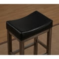 thumbnail image 2 of American Woodcrafters Walker Creek Saddle Seat Bar Stool, 2 of 2