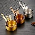 thumbnail image 5 of Gerich Mini Sauce Pan, Stainless Steel Sauce Milk Cup Pan Non-stick Small Pan Bronze, 5 of 5