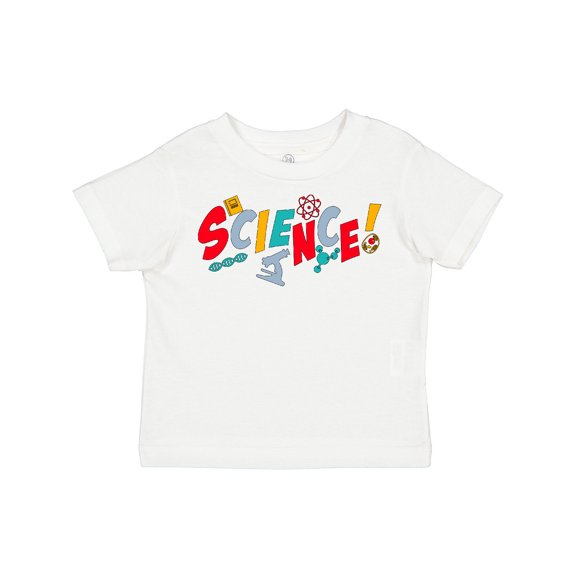 Inktastic Science Science Shapes Boys or Girls Toddler T-Shirt