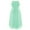 Mint Green, variant on CHICTRY Girls Sleeveless Chiffon Pleated Princess Dress Sequined Neckline Birthday Party Dress Dark Navy 12