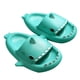 thumbnail image 1 of Mint Green1503d Zapatillas de tiburón Zapatillas de baño de ducha antideslizantes Sandalias de verano suaves para, 1 of 5