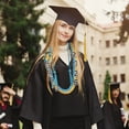 thumbnail image 4 of BotaniNest Double Layer Graduation Ribbon Ribbon Belt Honorary Rope Hand Woven Graduation Ribbon Graduation Sash Graduates' Commemorative, 4 of 6