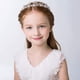 thumbnail image 1 of Tocado de niña de las flores para la boda Princesa Boda Diadema Chica Perlas Pedazo de cabello para niña Accesorio para el cabello Banquete de boda Velo de primera comunión, 1 of 5