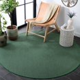 thumbnail image 3 of Safavieh Terrace Gina Geometric Indoor/Outdoor Area Rug, Green/Ivory, 6'7" x 6'7" Round, 3 of 15