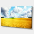 thumbnail image 2 of Panorama de Beau Champ - Impression sur Toile Paysage, 2 of 4