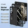 thumbnail image 4 of Allytech Galaxy Z Fold5 Case with Anti-Peeping Tempered Glass Screen Protector, Hinge Protection Shockproof Anti-Scratch Kickstand Phone Case for Samsung Galaxy Z Fold5 -, 4 of 7