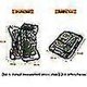 thumbnail image 2 of Foldable Backpack For Cam Ch, Stool, Backpack With Er Picnic Bag, Er Bag, Funct Backpack For Outdoor, 2 of 4