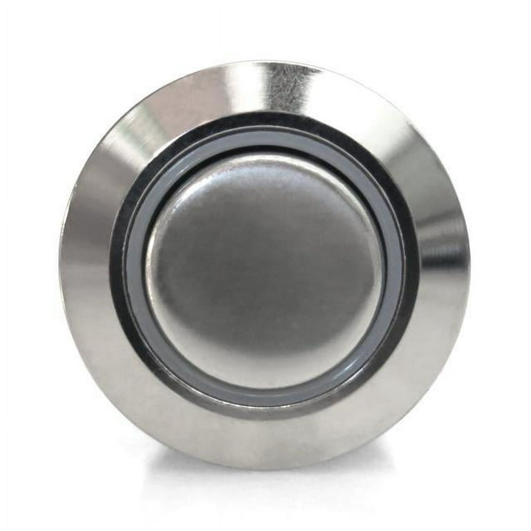 AutoLoc 16mm Latching Billet Button with LED Red Ring AutoLoc 16mm Latching Billet Button with LED Red Ring