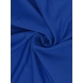 thumbnail image 5 of INSPIRE CHIC Womens Semi Formal Maternity Dresses Crew Neck 3/4 Sleeves Office Cocktail Back Zipper Work Pregnancy Dress XL Royal Blue, 5 of 6