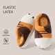 thumbnail image 3 of Feslishoet-Zapatillas de algodón con suela gruesa para mujer, zapatos con Garra de Tigre de espuma viscoelástica, para el hogar, Invierno, 3 of 4