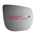 thumbnail image 3 of 4839B Compatible with 2022 Jeep Grand Cherokee/Grand Cherokee L Left Driver Side Mirror Glass with Blind Spot Detection and Silicone Adhesive, 3 of 6