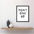 thumbnail image 2 of Gym Inspiration Don't Give Up Exercise Work Out Motivation Living Room Aesthetic Art Print Framed Poster Wall Decor 12x16 inch, 2 of 5