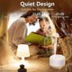 thumbnail image 5 of 300ml Essential Oil Diffusers, 7 Colors Romantic LED Light Electric Aroma Ultrasonic Aromatherapy Hu, 5 of 5