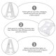 thumbnail image 4 of Luces de letras LED de 8pcs Light Up Letter Letter Lights Decoraciones de fiesta en casa, 4 of 5