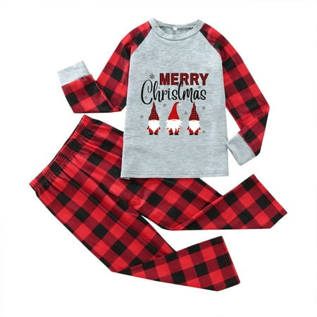 

LONKITO Parent-child Warm Halloween Set Printed Home Wear Hoodid Pajamas Kids Jumpsuit Gray 3Y