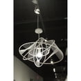 thumbnail image 2 of 33" X 16.5" White Aluminum Pendant Lamp, 2 of 2
