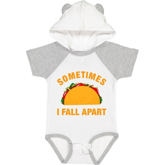 Inktastic Tacos Fall Apart Boys or Girls Baby Bodysuit