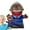 Blue, variant on Interactive Family Hand Puppet Toy Set for Role Play Educational Puppet Show for Kids and Teens Promotes Creativity and Imagination with Removable Mouth Feature