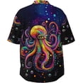 thumbnail image 4 of Mens Short Sleeve Button Up Shirts, Casual Party Shirts Stylish Beach Shirt Gifts for Men, 4 of 7