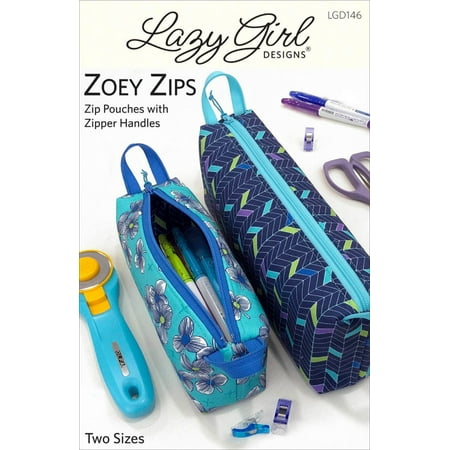 UPC: 0818210001461 | Lazy Girl Designs Zoey Zips Ptrn