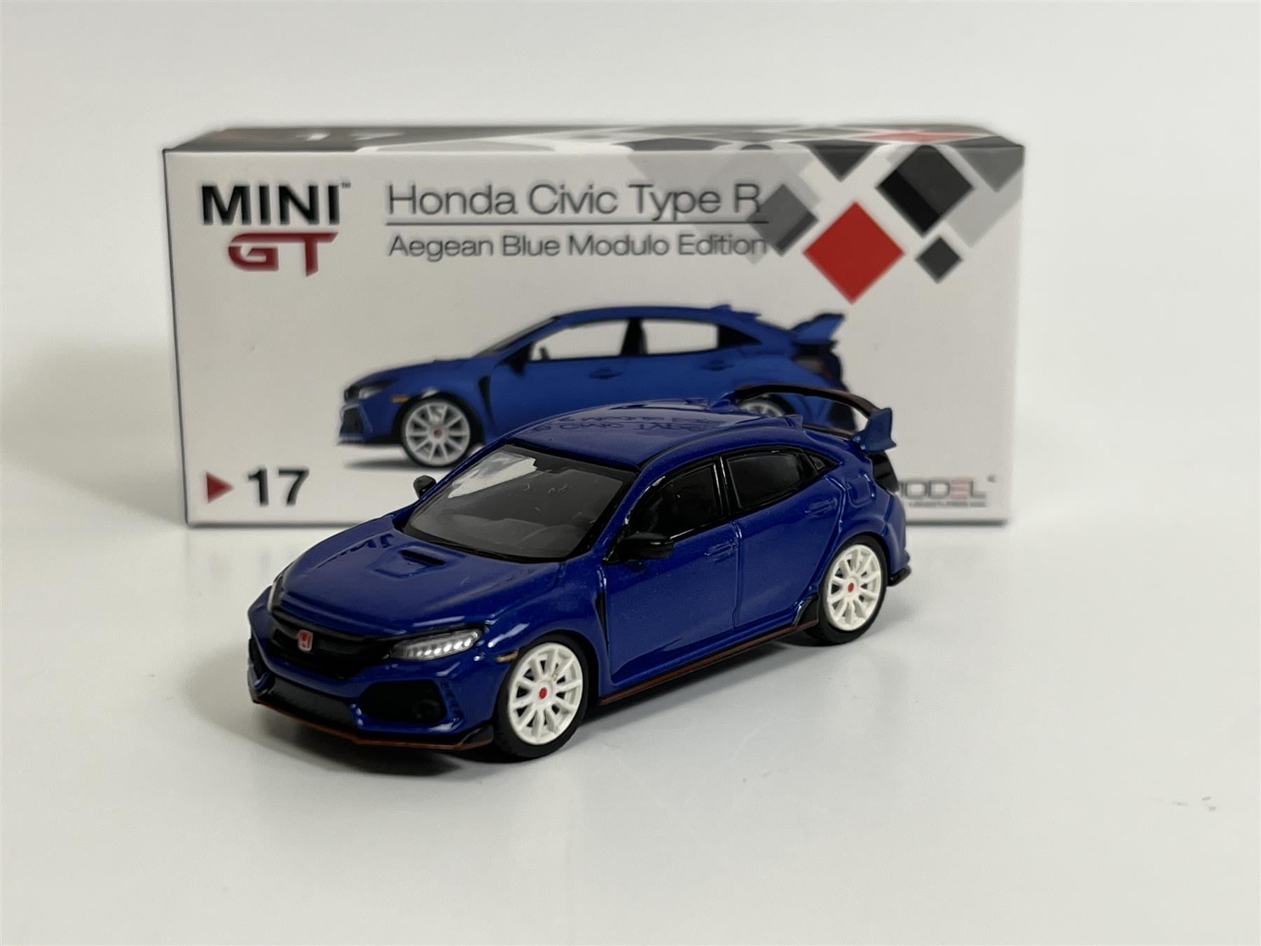 Mini GT 2017 Honda Civic Type R (FK8) Modulo (LHD)(Aegean