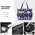 thumbnail image 3 of Fotbe Wine Glasses And Cocktails Bolsa de Viaje para Playa - Resistente al Agua, Bolsa Tote de Gran Capacidad y Ligera con 7 Bolsillos para Mujeres y Hombres, 3 of 7