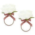 thumbnail image 3 of Napkin Ring,2Pcs Iron Napkin Buckle Wedding Decor Flower Napkin Ring Unrivaled Performance, 3 of 14