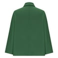 thumbnail image 5 of HAPIMO Women's Trendy Blazer Casual Long Sleeve Lapel Collar Cardigan Suit Jacket Loose Solid Two Button Coat Business Office Work Blazer Green M, 5 of 9