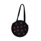 thumbnail image 5 of Bolso de hombro tejido a mano, bolso de mano con decoración hecha a mano, bolso grande de ratán para Negro, 5 of 9