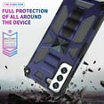 thumbnail image 5 of SOATUTO for Samsung Galaxy S22 6.1 inch Case Heavy Duty Shoftproof Military-Grade Armor Protective Case Cover with Built-in Hidden Kickstand Phone Case for Samsung Galaxy S22 5G - Blue, 5 of 6