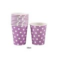 thumbnail image 2 of Matsuzay 10 Uds taza fiesta bebé cena decoración del hogar mantel tazas cumpleaños comida Cupcake hornear banquete recipiente ceremonia Cocina y Comedor Violeta Matsuzay HA072605-10, 2 of 6