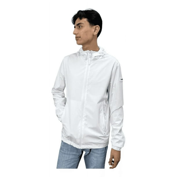Chamarra Calvin Klein Impermeable con Capucha