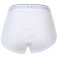 thumbnail image 3 of bugatti calzoncillos hombre, pack de 3 - costilla fina, bragueta, algodón, unicolor Blanco/Negro/Azul M (Medium), 3 of 7