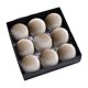 thumbnail image 1 of Bewildely Juego de bolas navideñas de plástico, exquisitas bombillas colgantes irrompibles para Navidad, adornos decorativos para fiestas. Kits de decoración para fiestas caqui, 1 of 6