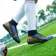 thumbnail image 6 of Novetra Unisex Football Shoes High Top Youth Training Anti Slip Soccer Boots, 6 of 6