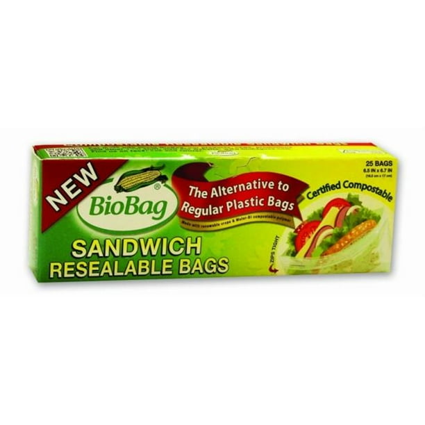 BioBag 190420 Sac sandwich Refermable