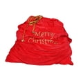 thumbnail image 2 of Bolsa de Navidad, saco de Papá Noel, reutilizable, para fiestas, decorativa, para regalar dulces, ligera, 2 of 9
