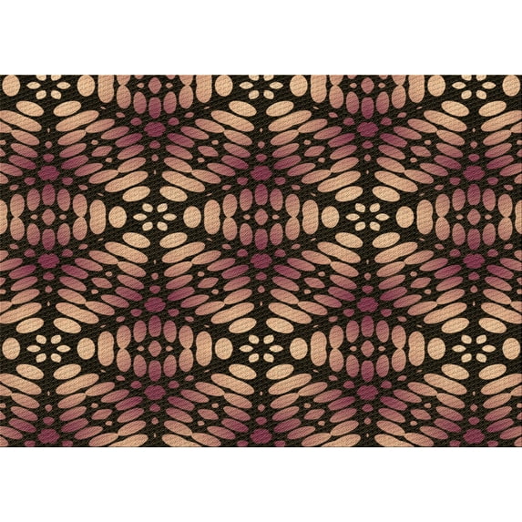 Ahgly Company Machine Washable Indoor Rectangle Transitional Midnight Gray Area Rugs, 2' x 3'