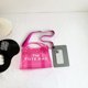 thumbnail image 5 of Bolso Mano Pequeño Un Hombro Color PVC Transparente Moderno Y Versátil 52215 (rojo Rosa) Rosa Rojo, 5 of 9