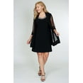 thumbnail image 2 of R&M Richards Short Mother of the Bride Plus Size Dress 8442W, 2 of 5