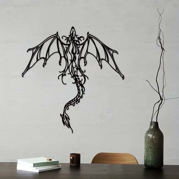 ¡Ganga del Día!, Arte de pared de metal Arte legendario Decoración de pared mítica Decoración única para el hogar Letrero para sala de juegos Akmoler