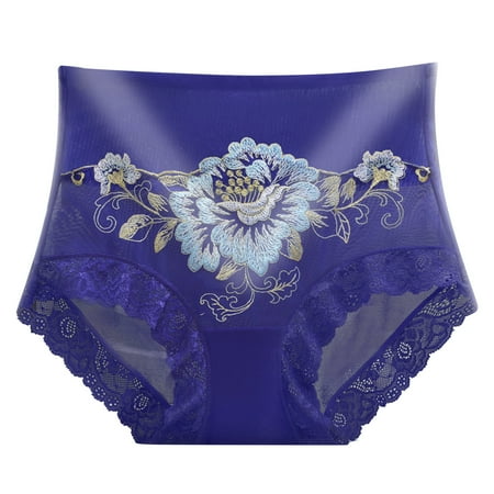 

ZMHEGW 12 Packs Womens Underwear Seamless Lace Plus Size Sheer Hipster Panty Ladies Panties